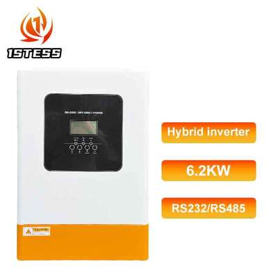 6.2kW Solar Hybrid Inverter 48V Pure Sine Wave 6200W 6.2KVA Off Grid Solar Inverter MPPT Lithium Battery Support
