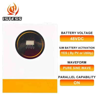 48V MPPT Off Grid Solar Hybrid Inverter Single Phase Pure Sine Wave 8.5kw 11kw with WiFi Optional Remote Monitoring